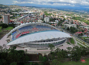 援哥斯达黎加   体育场